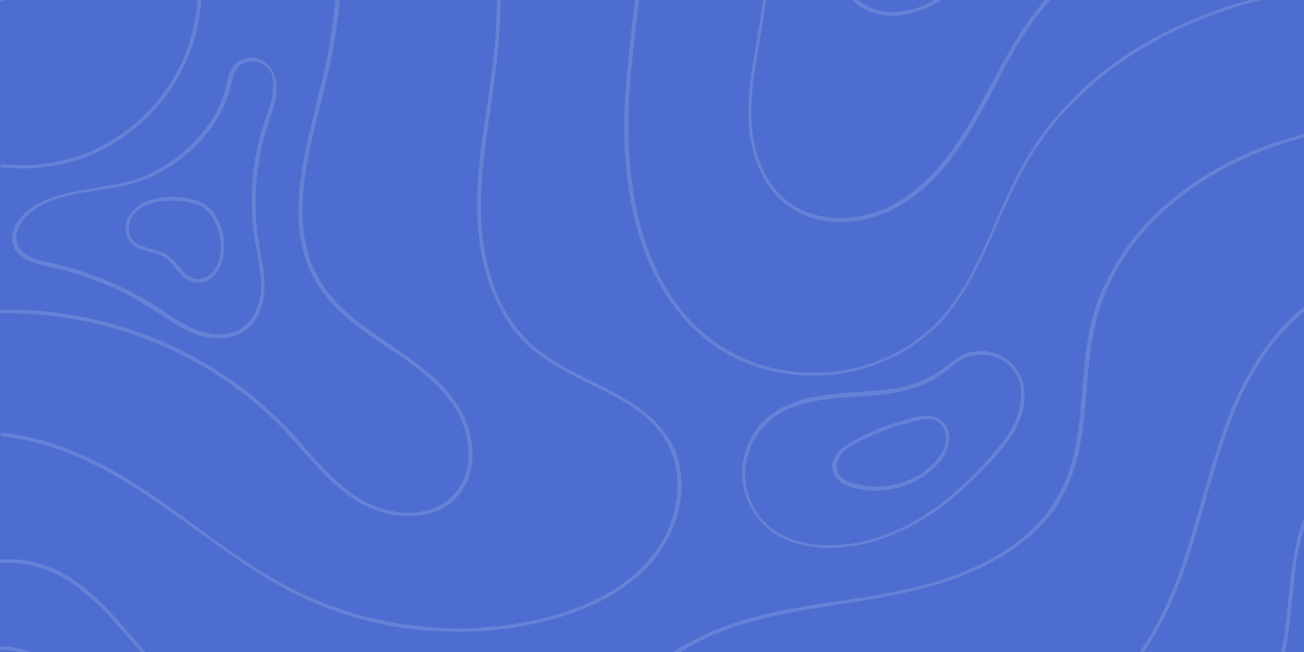 Abstract blue background with contour-like lines forming organic shapes.
